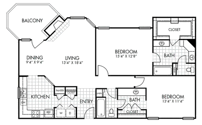 B2 Floorplan Layout
